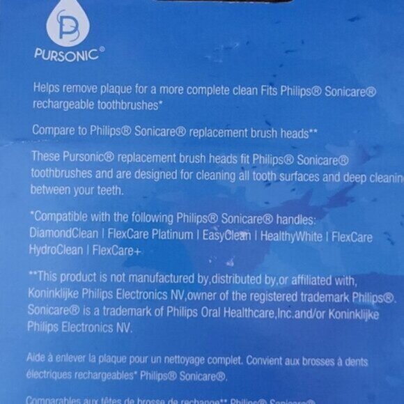 Sonic Care Toothbrush  Replacement Brush Heads NWT - Picture 3 of 3